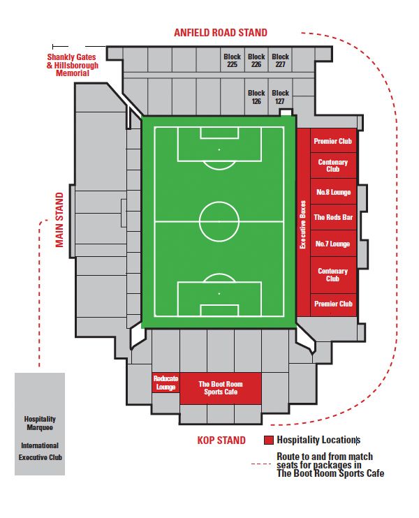 Liverpool Anfield Road Seating Plan